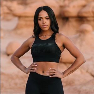 ZYIA Black Mirage All Star Bra